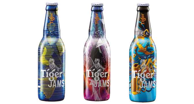 Tiger Jams limited edition bottles