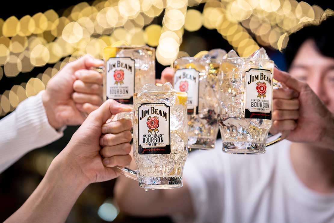 Jim Beam Pop-Up Bar