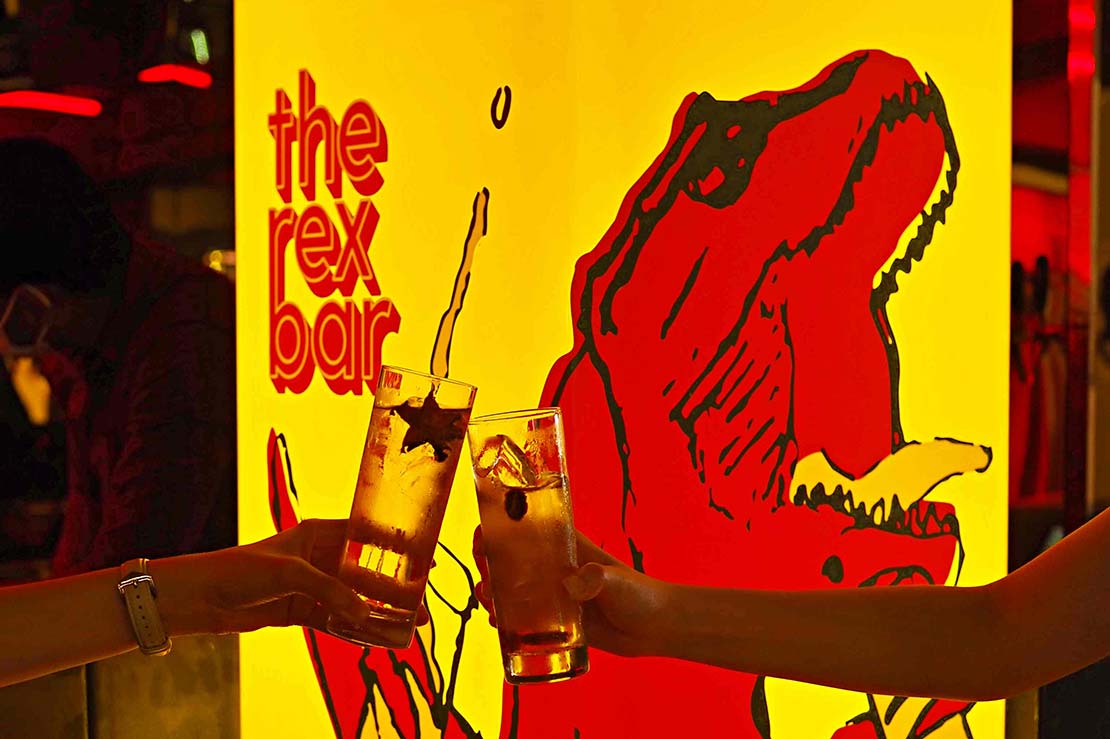 The Rex Bar at The Back Ground, REXKL